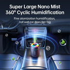 Mini Air Humidifier Usb Aromatherapy Diffuser 180ml Essential Oil Purifier Aromatherapy Spray Car Home Bedroom Led Quiet Desktop Lootquake LLC
