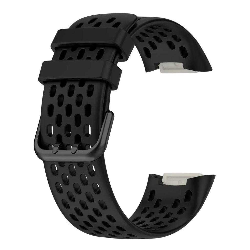 Fitbit Charge 5 6 Silicone Band - Soft Flexible Waterproof - SJB-DIAMOND ELITES