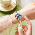 Women's Two Tone Stainless Steel Quartz Watch Luminous