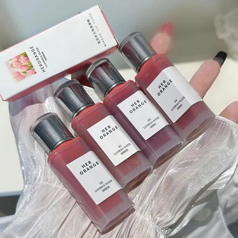 HERORANGEYingrun YueguangLip Gloss Non-stick Cup Lipstick Long-lasting Waterproof Lipstick Matte Lip Glaze Affordable Lipstick Lootquake LLC