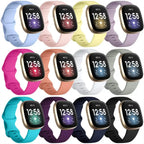 Fitbit Versa & Sense Silicone Band - Durable Stylish Straps - SJB-DIAMOND ELITES