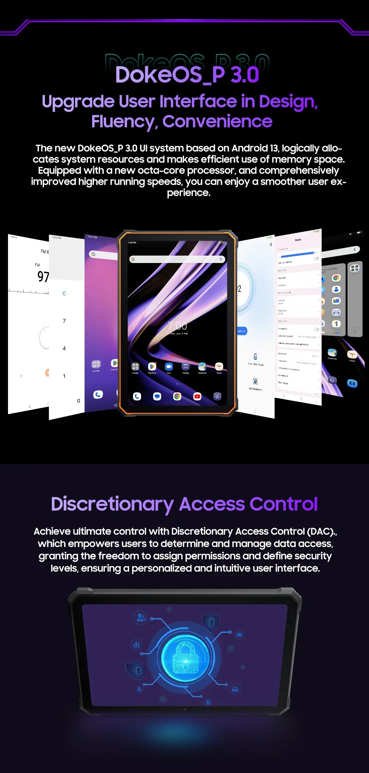 Blackview Active 8 Pro 16GB 256GB Tablet PC 22000mAh Battery Android 13 10.36" inch 2.4K Display 16MP+ 48MP Camera Rugged Tablet Lootquake LLC