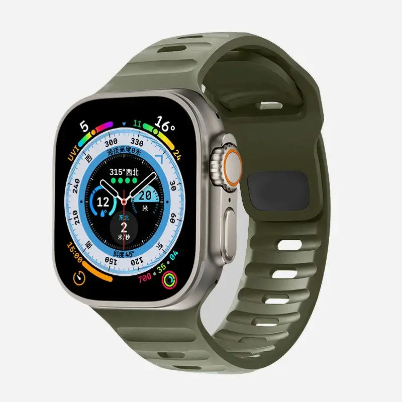 Apple Watch Silicone Band - Soft, Durable, Stylish Design - SJB-DIAMOND ELITES