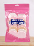 16/ Pack, colorful dry and wet makeup powder puff, round makeup sponge soft facial foundation and make-up tools. Lootquake LLC