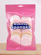 16/ Pack, colorful dry and wet makeup powder puff, round makeup sponge soft facial foundation and make-up tools. Lootquake LLC