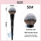 70 Pro Big Foundation Brush Cream Foundation Makeup Brush Chubby Professional Synthetic Hair Face Contour Foundation Makeup Tool Lootquake LLC