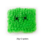 Halloween Decorations Artificial Spider Web White Stretchy Cobweb for Scary Party Scene Props Horror House Decoraton Accessories