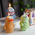 Mud Man Monster Aromatherapy Candle Funny Ugly Cute Aroma Birthday Gift Companion Gift Cartoon Shaped Candle Ornament Lootquake LLC