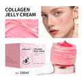 Collagen Jelly Cream Improving Skin Elasticity Tightening Soothing Moisturizing Anti-Aging Firmness Hydration Skincare Face Gel Lootquake LLC