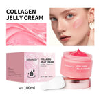 Collagen Jelly Cream Improving Skin Elasticity Tightening Soothing Moisturizing Anti-Aging Firmness Hydration Skincare Face Gel Lootquake LLC