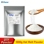 500g 1000g DTF Powder For Direct Transfer Film Printing White Hot Melt Powder For all DTF Printer Transfer on Fabric