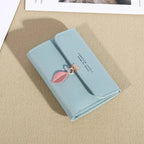 Trifold Clutch Coin Purse, Minimalist Credit Card Holder, Women's Casual Wallet Lootquake LLC