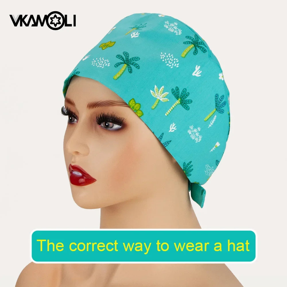 Fashionable surgical cap THRIXINE