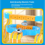 New Children'S Educational Electric Magnetic High-Speed Train Magic Track Cube Diy Magnetic Assembly Toy For Boys And Girls Pi-Mart