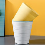 6L Small Waste Bin Desktop Garbage Trash Can Plastic Home Office Table Trash Can Dustbin Basket Household Sundries Barrel Box Y Lootquake LLC