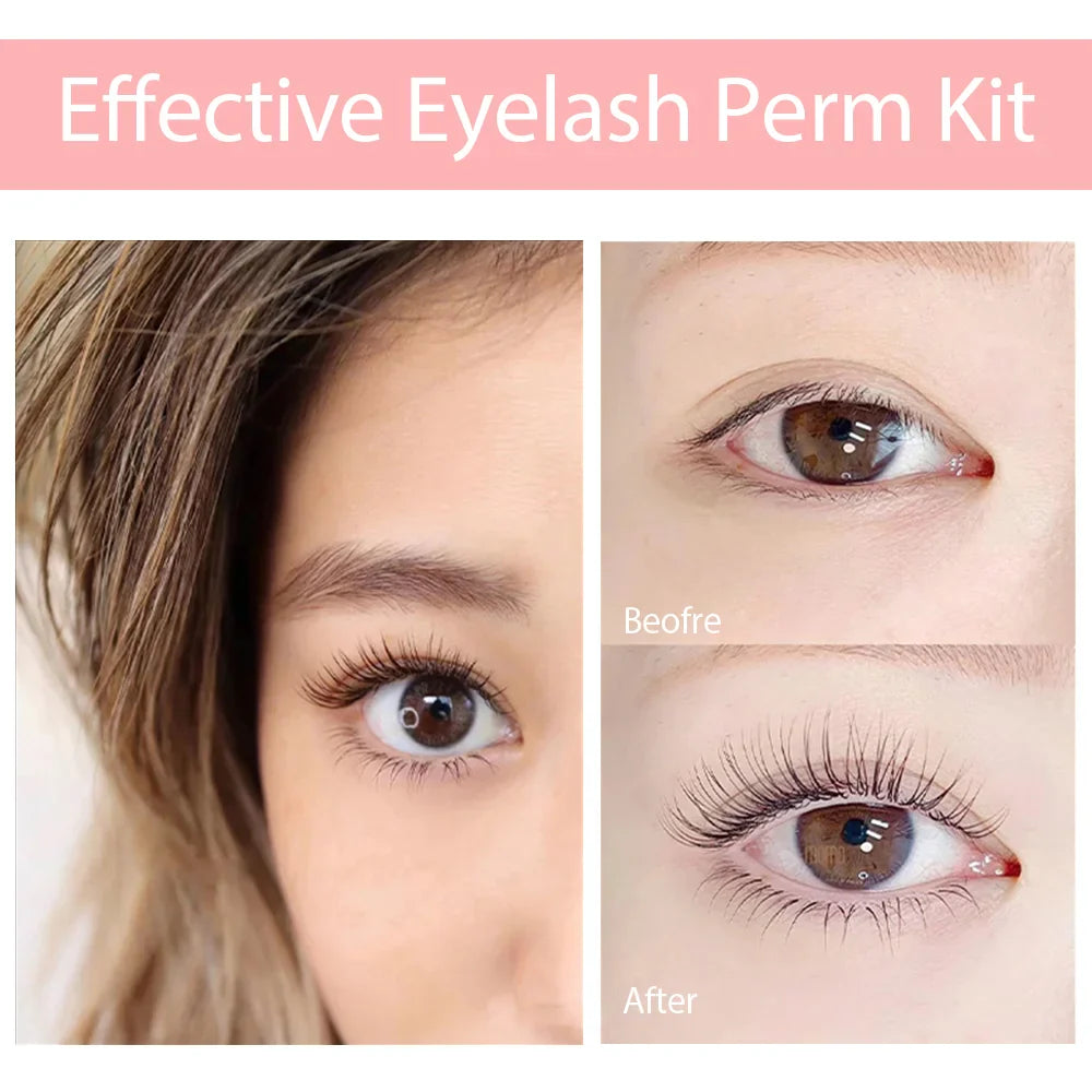 ICONSIGN Upgrade Version Lash Lift Kit Lifting Eyelashes Lasting 6-8 Weeks Lash Perm Eyelash Enhancer Makeup Tools Lootquake LLC