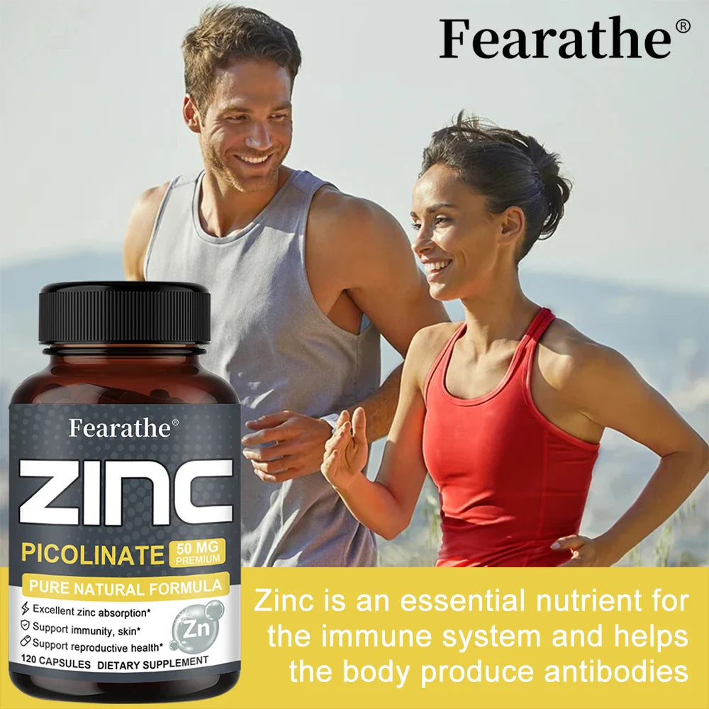 ZincMax 50: Immune & Skin Boost, Pure & Potent THRIXINE