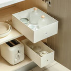 2PCS Home Storage Rack Track Closet Slide Home Kitchen Bedroom Storage Accessories Pullout Track Drawer Basket Pull Rail Slides Lootquake LLC