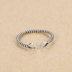 Hot 925 Sterling Silver Ring AAA Zircon Adjustable Simplicity Fashion Exquisite Women Jewelry Accessories Wedding Party Gift