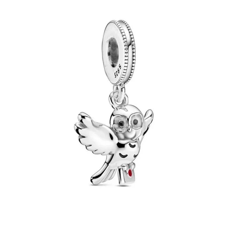 MINISO Charms Beads 925 Sterling Silver For 925 Original Harry 3mm Potter Bracelets Women Pendant DIY Jewelry Make Gifts Lootquake LLC