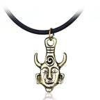 Hot Movie Supernatural Dean Leather Rope Coppery Pendant Necklace for Women Men Winchester Jensen Jewelry Ackles Amulet Vintage