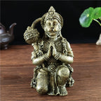 Stone Color Hanuman Statue Sculpture Big Resin Hindu Monkey God Buddha Statues Figurine Zen Home Garden Decoration Lucky Gifts