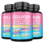 Collagen Supplement - Supports Skin Care, Nails, Hair, Antioxidants and The Immune System Lootquake LLC