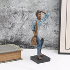 Traveler Sculpture - Abstract Resin Decor for Home & Office, Versatile Indoor/Outdoor Accent Piece Lootquake LLC