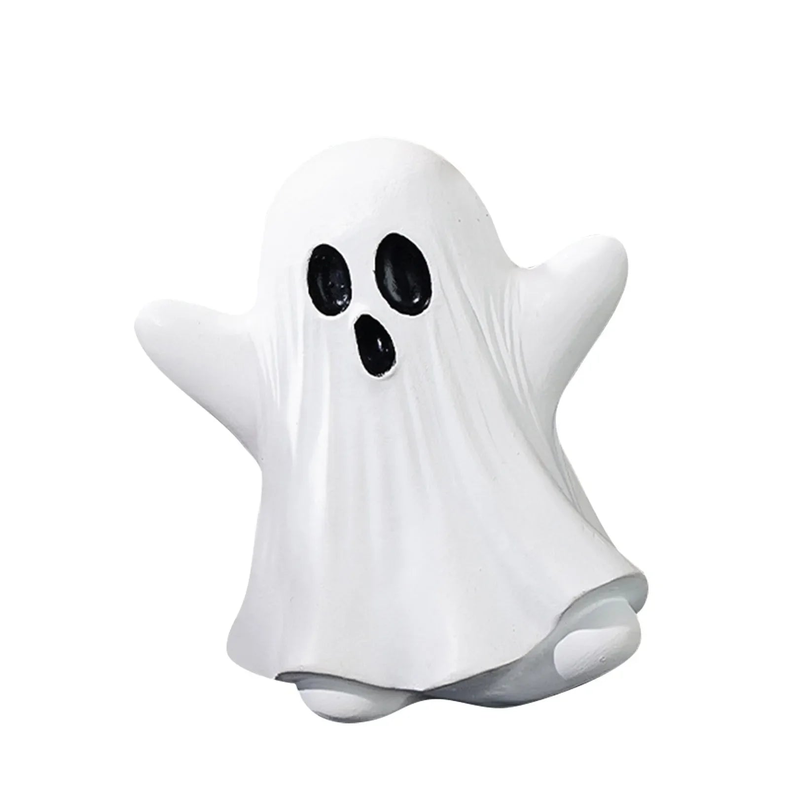 Cute Ghost Decor Set Soft Fabric Halloween Figurine Playful Spooky Home Decoration Adorable Haunted House Accessory Lootquake LLC