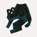 FlexFit Seamless Yoga Set: Comfy, Stylish, Versatile THRIXINE