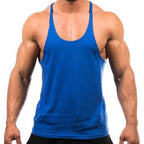 New Style Jogger Gym Singlet Training Bodybuilding Tank Top Sleeveless Cotton - SJB-DIAMOND ELITES