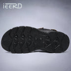 Outdoor Wading Summer Sandals For Men Anti Slip Cool Leather Slides With Arch Support and Massage Plus Size Beach Sandalias Lootquake LLC