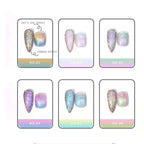 High End Glitter Cat Eye Gel Nail Polish Set Semi-Permanent Hybrid Magnet Gel UV LED Cat's Eye Nail Varnishes For Nail Art 15ml Lootquake LLC