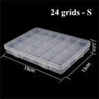 Mini Plastic Rectangular Storage Box Translucent Packing Box Dustproof Durable Strong Jewelry Case Container Home Storage