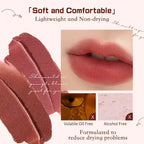 Flower Knows Strawberry Rococo Series Cloud Lip Cream Lip Gloss Long Lasting Velvet Lip Tint Lipstick for Women Cosmetic Lootquake LLC