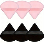 6 Pcs Powder Puff Face Makeup Sponge Soft Velour Triangle Powder Puffs For Loose Powder Body Powder Cosmetic Foundation Beauty S Lootquake LLC