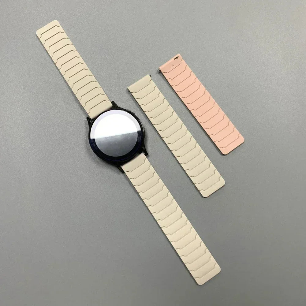 Polar Magnetic Silicone Watch Band - Unisex Sports Strap