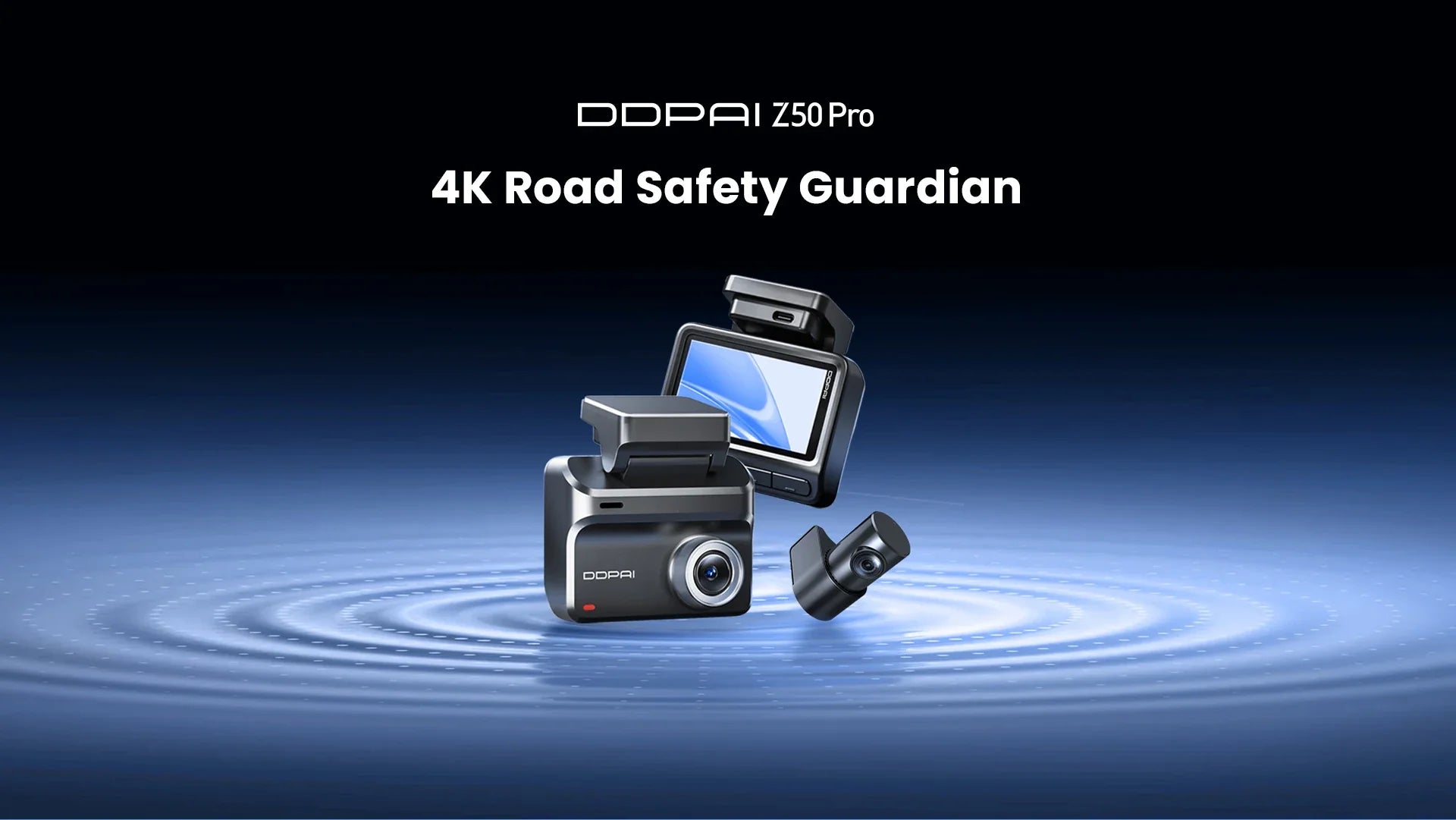 2025 New DDPAI Dash Cam Z50 Pro 4K Car DVR Night Vision 5GHz Wi-Fi GPS ADAS 24h Parking mode Support Front and Rear Camera Lootquake LLC