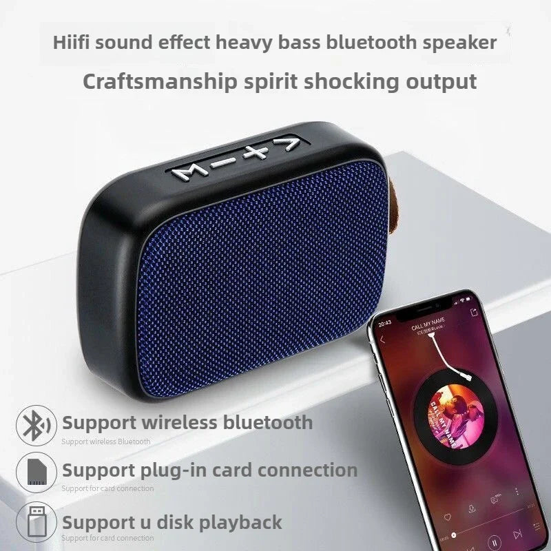 Mobile phone wireless Bluetooth speaker, subwoofer, loud volume payment voice announcer, card slot small speaker Lootquake LLC