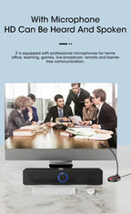 Computer Desktop High-quality Bluetooth Wired Dual-purpose High-volume Microphone Two-in-one Speaker Home Surround Audio System Lootquake LLC