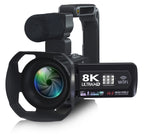 YouTube Camcorder 8K Ultra HD camera Camcorders 48MP Streaming Camera 3.0"Touch Screen Digital Video Camera Lootquake LLC