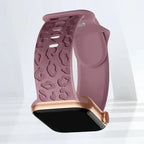 Apple Watch Silicone Strap - Stylish, Engraved Design - SJB-DIAMOND ELITES