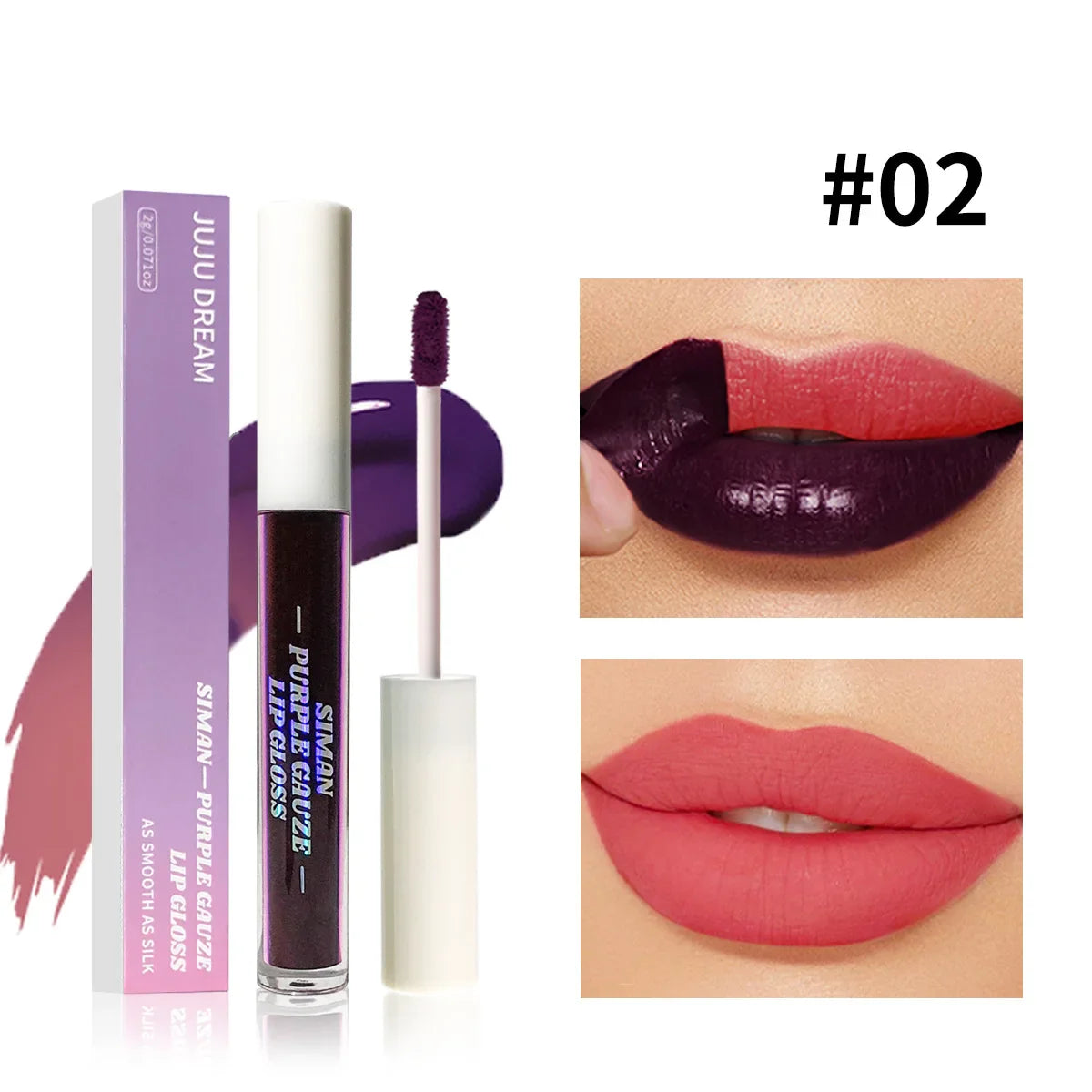 Peel Off Lip Tint – Korean Matte Liquid Lipstick, Long-Lasting, Waterproof, Smudge-Proof, Easy Color, Unisex, Multiple Shades
