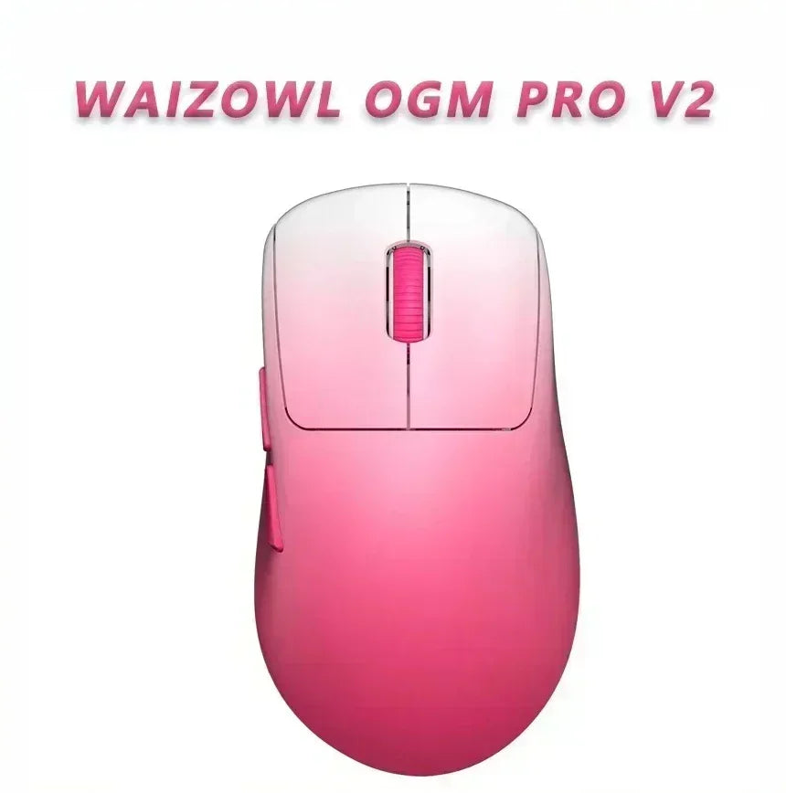 Waizowl OGM Pro V2 Hades Gaming Mouse Customize Wireless Three-Mode Paw3950 30000dpi Lightweight Gaming Mouse E-sports Ergonomic Lootquake LLC