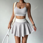 Women’s 2-Piece Sports Bra & Skirt Set