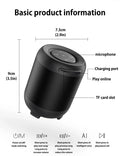 Wireless Bluetooth Speaker AI Intelligent Artificial Voice Control Insert Card Small Audio Mobile Phone Computer Desktop Lootquake LLC