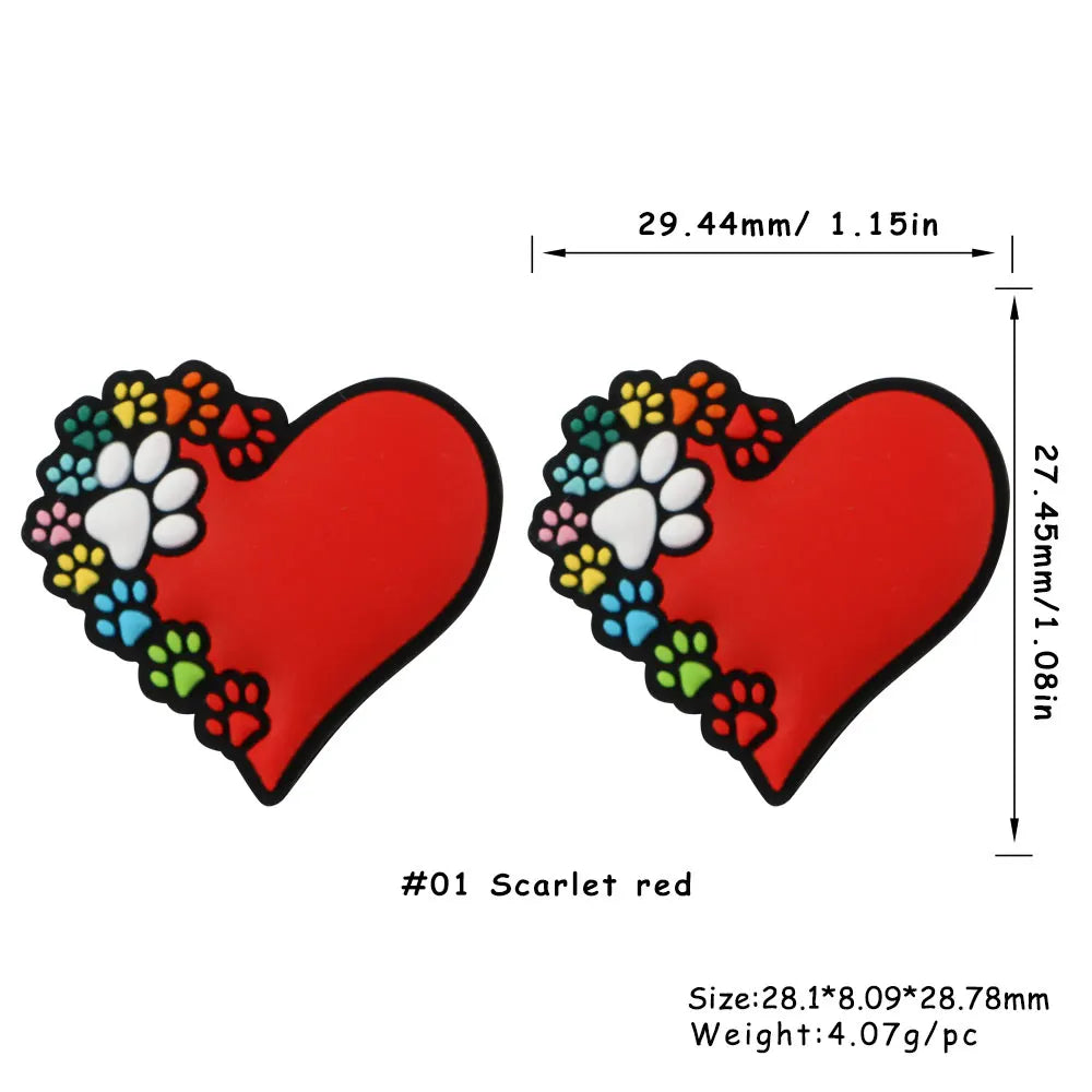 Kovict 5/10Pcs New Focal Silicone Beads Easter Series Bead For Jewelry Making DIY  KeyChain Bracelet Necklace Pen Accessories Lootquake LLC