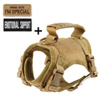 Tactical Cat Harness with 2 Patches Stickers Vest Harnesses THRIXINE