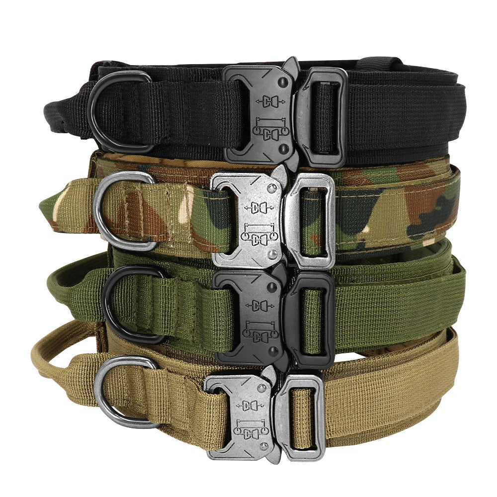 The Tactical Luxe Collar & Leash Fashioned Furbabies
