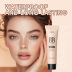 Natural Finish Foundation Cream 30ml Lightweight BB Cover Dark Circles Pores Oil Free Long Lasting Makeup Base Lootquake LLC